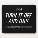 Search for funny tech support mousepads Geek