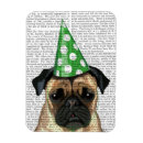 Search for pug magnets Flower leaves