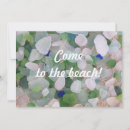 Recherche de sea glass invitations Plage