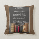 Search for literary pillows Writer