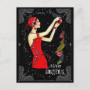 Search for vintage art deco postcards Flapper