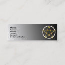Search for pentangle business cards Pagan