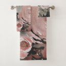 Search for pink rose bath towels Chic