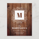 Recherche de monogramme s cartes postales Rustique