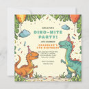 Recherche de dinosaures drôles invitations Jurassique