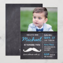 Recherche de moustache invitations Tableau noir