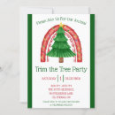 Search for tree trimming invitations Party