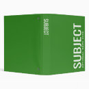 Search for colour green binders For kids