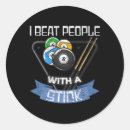 Search for pool tournament stickers Funny