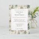 Search for pine green wedding invitations Nature