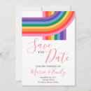 Search for rainbow save the dates Lesbian