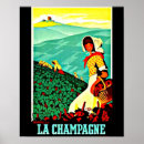 Search for vintage champagne posters Travel