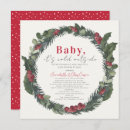 Recherche de holiday baby shower invitations Hiver