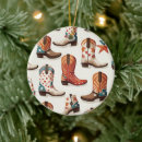Search for cowboy boots ornaments Vintage