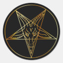 Search for golden pentagram stickers Pentacle