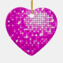 Search for pink heart ornaments Sparkle