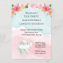 Search for mothers day tea party invitations Teapot