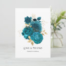 Recherche de bleu turquoise vœux cartes Rose