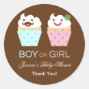 Search for baby shower reveal stickers Sweet