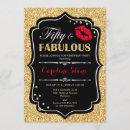 Search for fabulous 50th birthday invitations Glitter