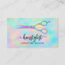 Recherche de ciseaux coiffeur cartes visite Coiffeuse