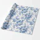 Search for french toile wrapping paper Pattern