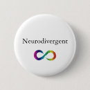 Search for neurodivergent buttons Autism acceptance