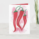 Recherche de chili vœux cartes Rouge