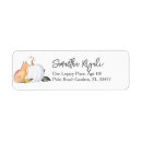 Search for white pumpkin return address labels Baby shower