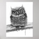 Search for doodle owl posters Drawing