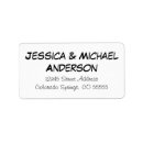 Search for address business labels Minimalist