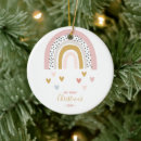 Search for rainbow baby ornaments Babys first christmas