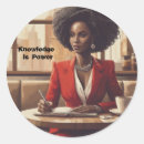 Search for black power stickers Red