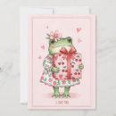 Search for frog valentines day cards Hearts