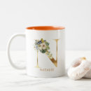 Recherche de lettre verte tasses Pour elle