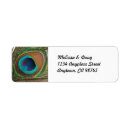 Search for peacock return address labels Nature