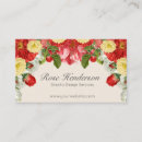 Recherche de jardin anglais cartes visite Floral