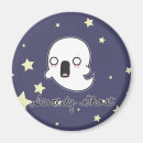 Recherche de fantôme kawaii magnets Halloween