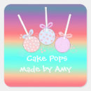 Search for cake pops stickers Baking