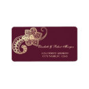 Search for paisley wedding return address labels Chic