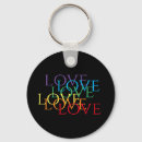 Search for circle of love keychains Rainbow