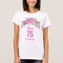 Search for 75th birthday tshirts Seventy fifth