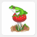 Search for frog and toad stickers Mushroom