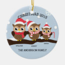Search for owl family ornaments Cute
