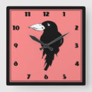 Search for animal silhouette clocks Black