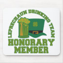 Search for irish drinking mousepads Shamrock