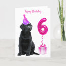 Search for girls 6th birthday cards 6 year old