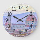 Search for santa clocks Watercolor