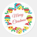 Search for emoji christmas stickers Emoticon