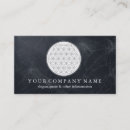 Recherche de spiritualité cartes visite Mandala